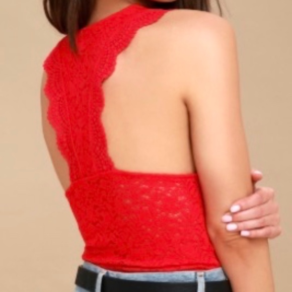 Free People Sure Thang Lace Top - Picture 3 of 12